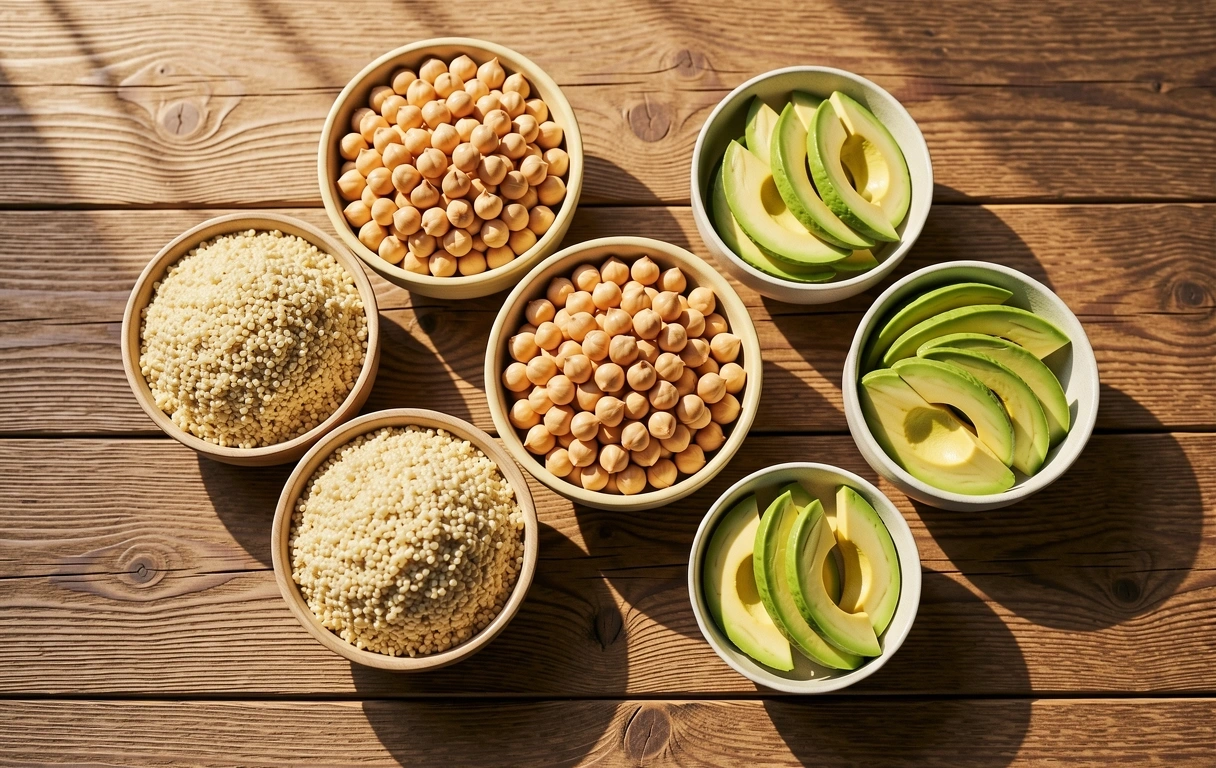 Alimentos frescos y nutritivos
